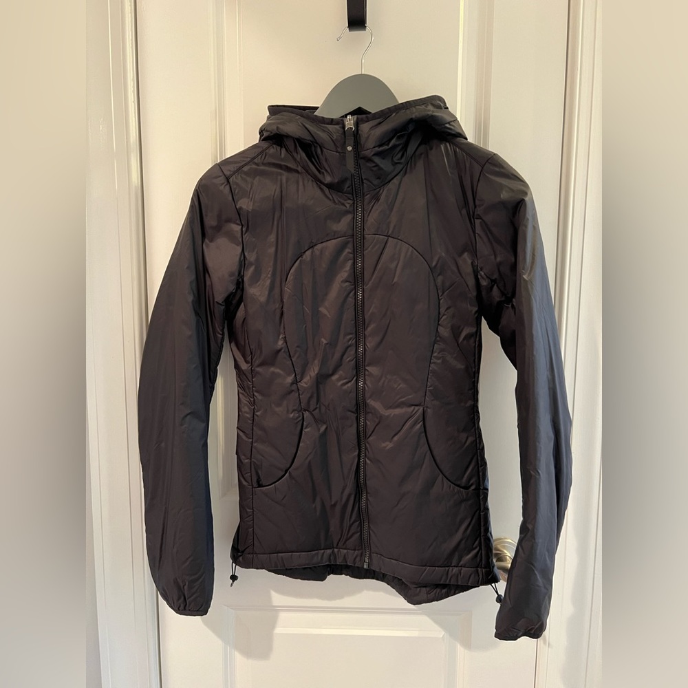lululemon athletica reversible Black Puffer Coat